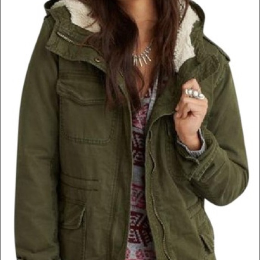 Green Utility Jacket - image 2